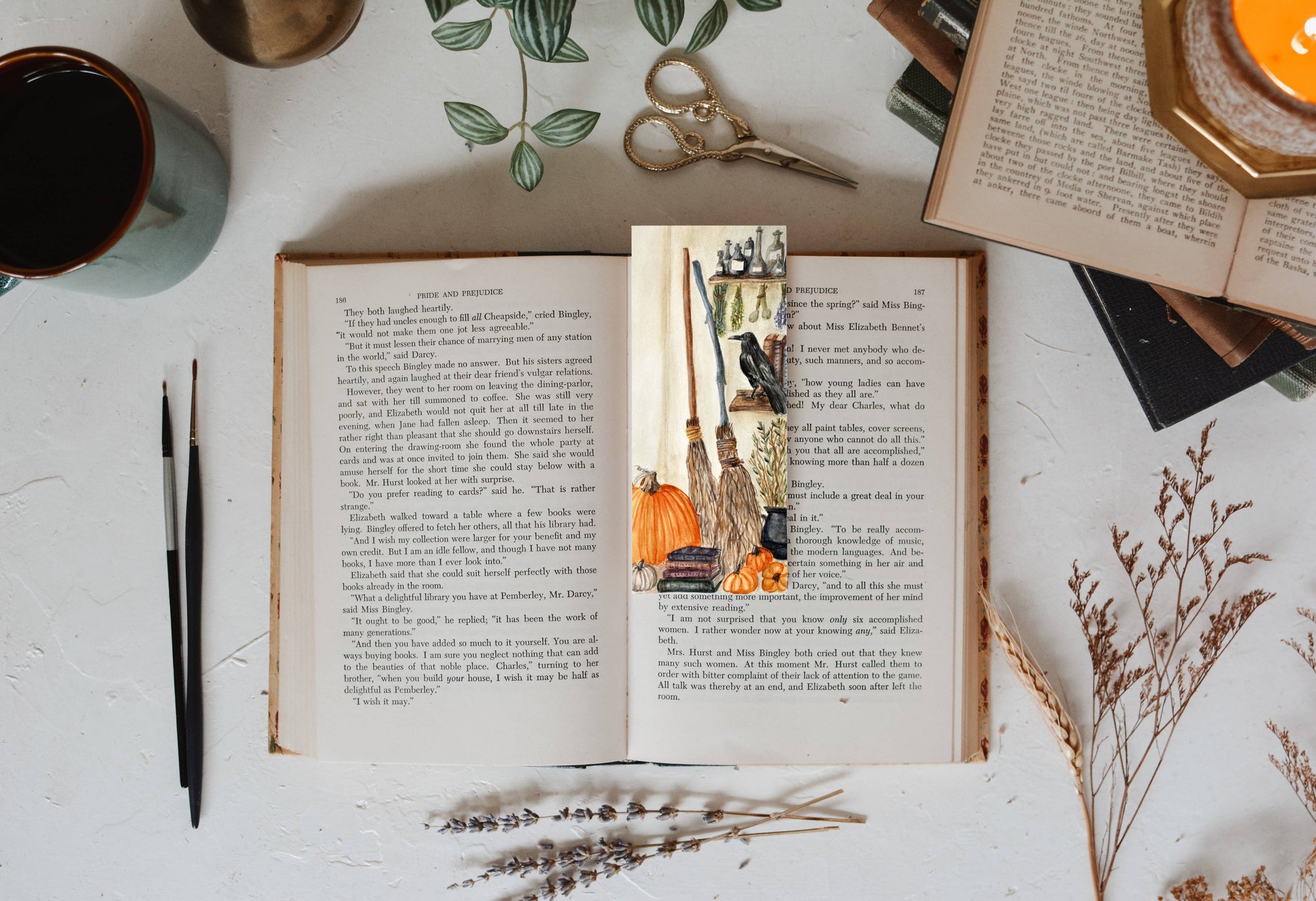 Autumn Scene Bookmark