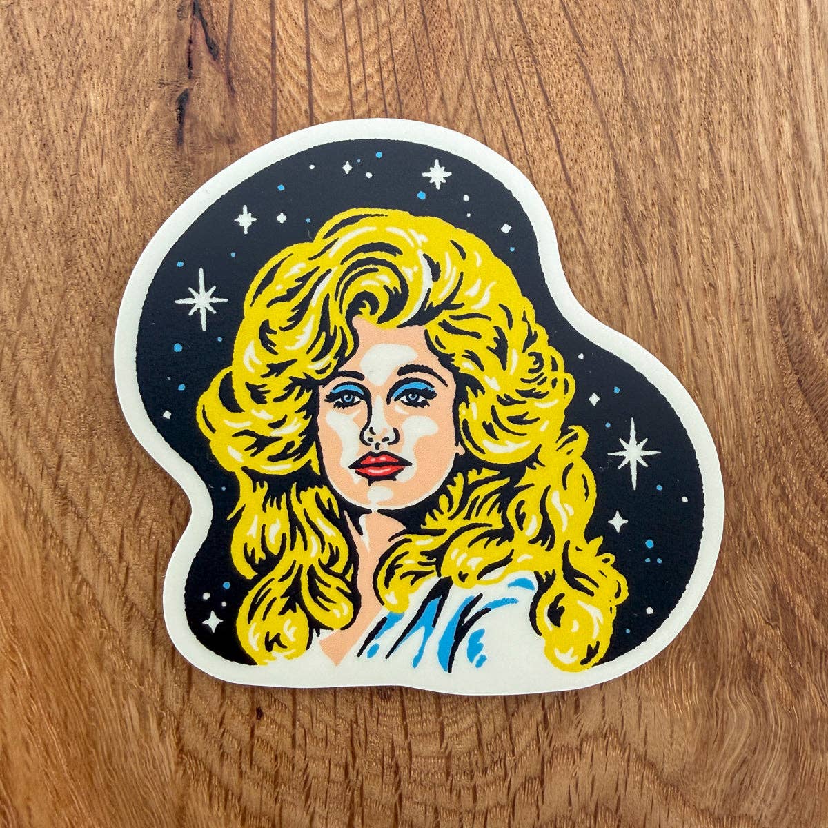 Dolly Parton Nashville Star 3 Inch Matte Vinyl Sticker