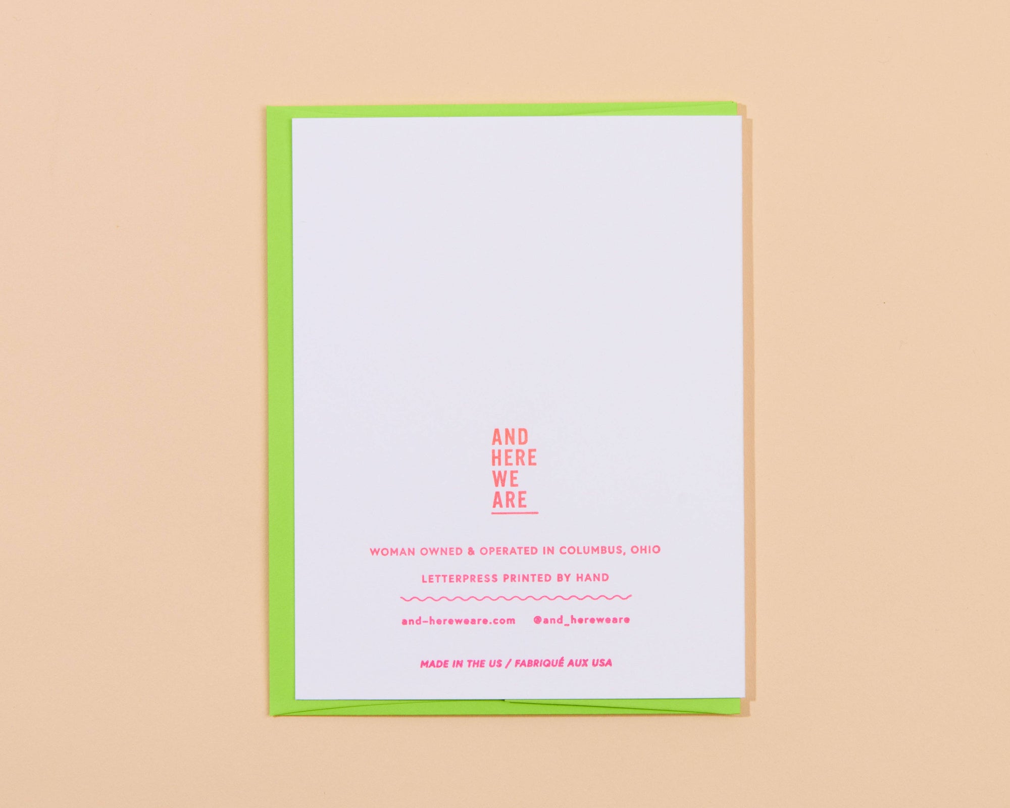 Love That for You Graduation Letterpress Greeting Card- Made in USA