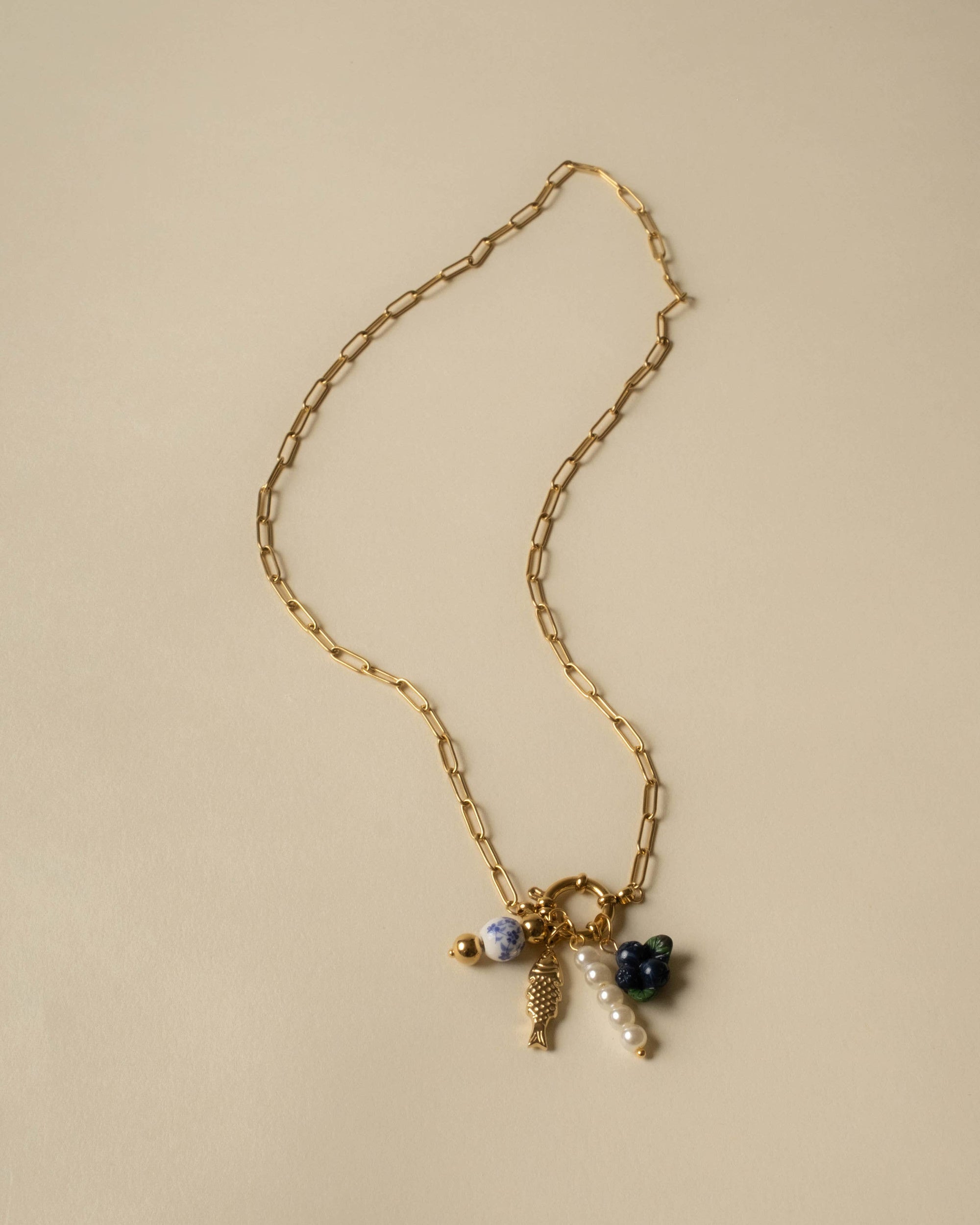 Milla Fish and Friends Charm Necklace