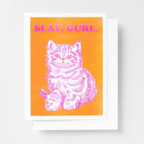 Slay Girl Card