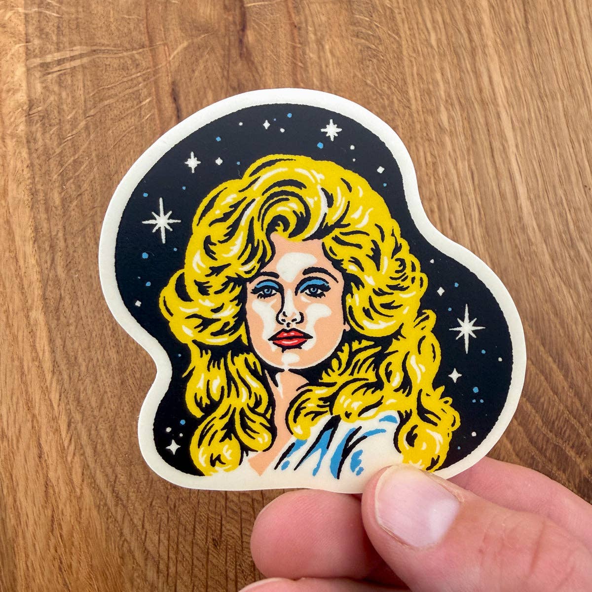 Dolly Parton Nashville Star 3 Inch Matte Vinyl Sticker