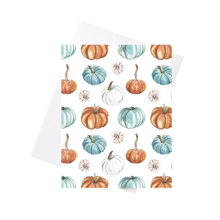 Pumpkin Pattern Card