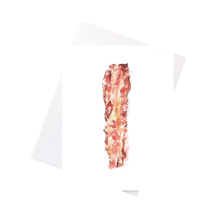 Bacon Strip Card