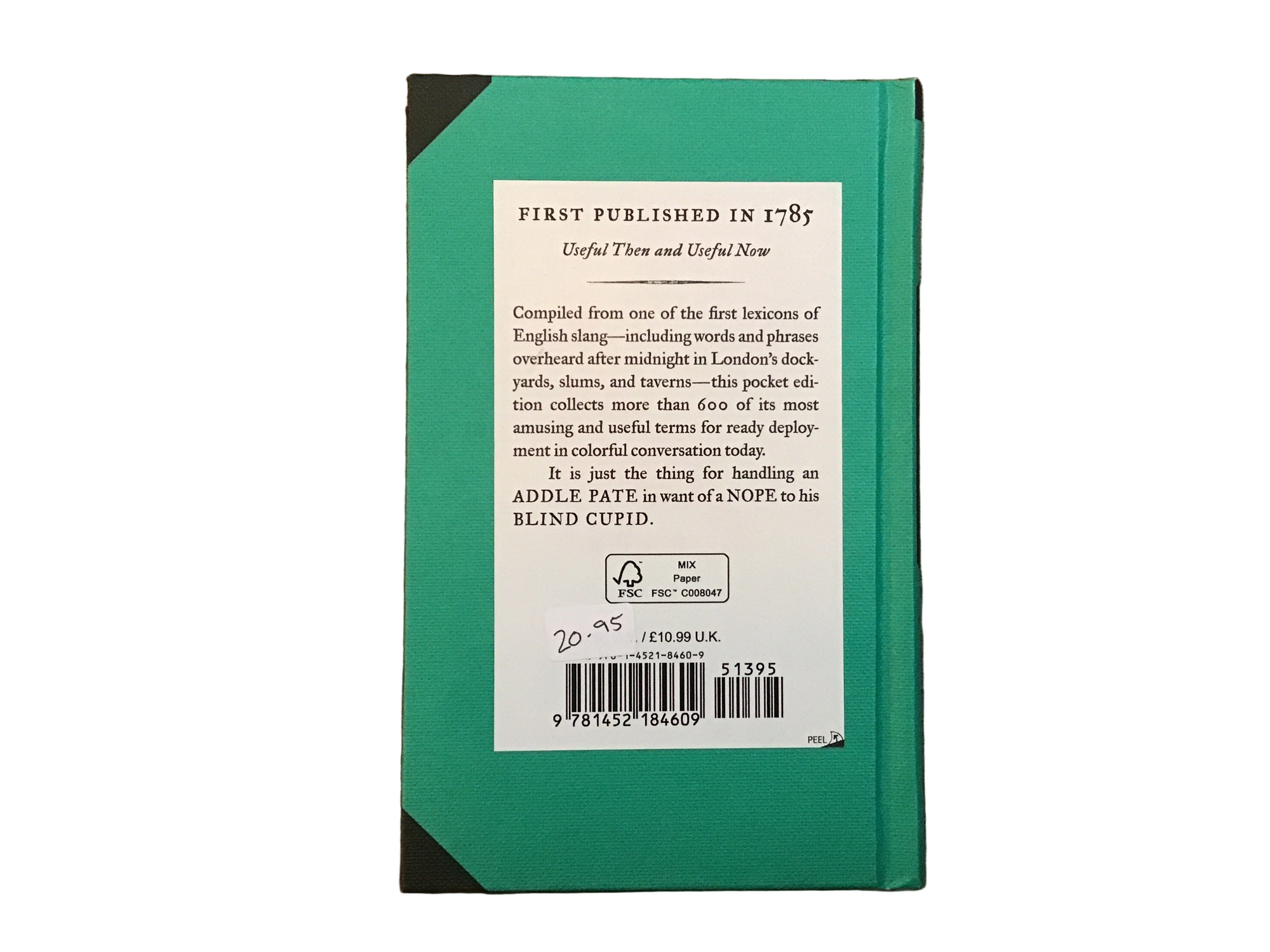 A Pocket Dictionary of the Vulgar Tongue