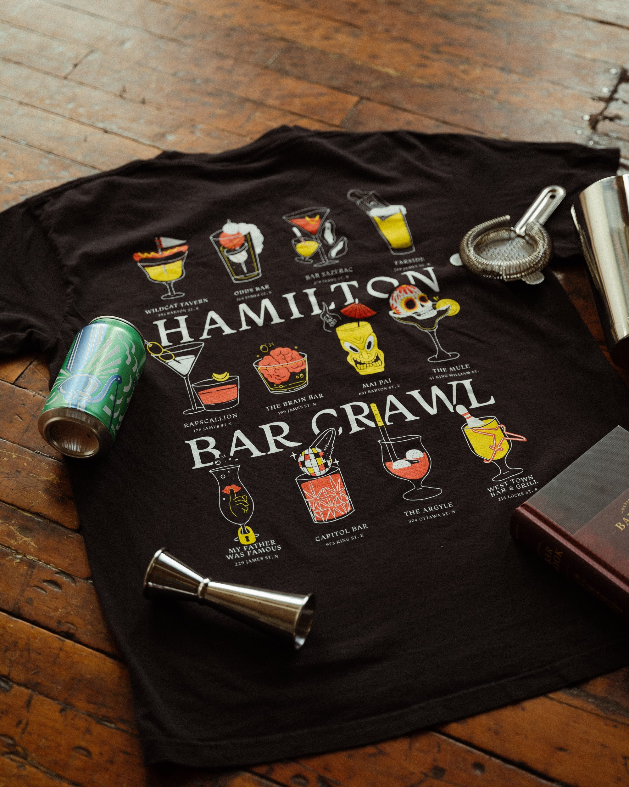 Hamilton Bar Crawl Tee