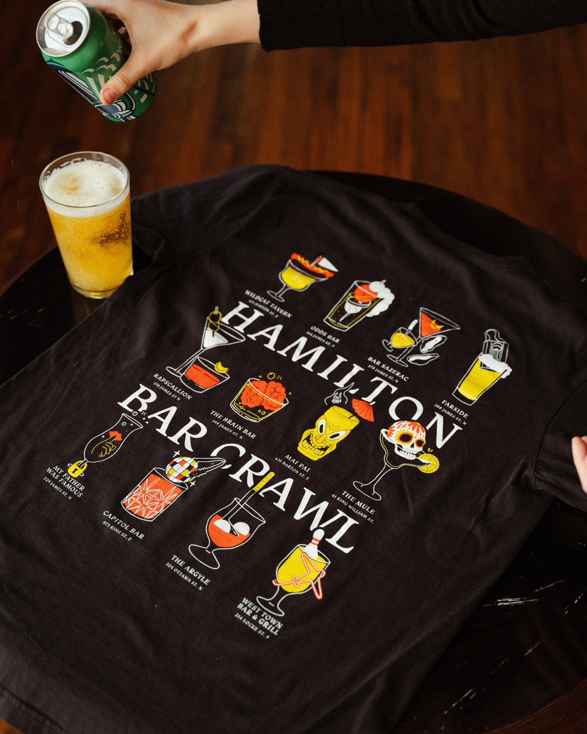 Hamilton Bar Crawl Tee