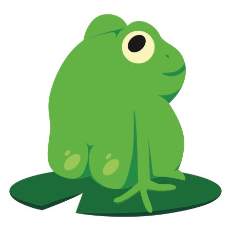 Cheeky Frog Sticker