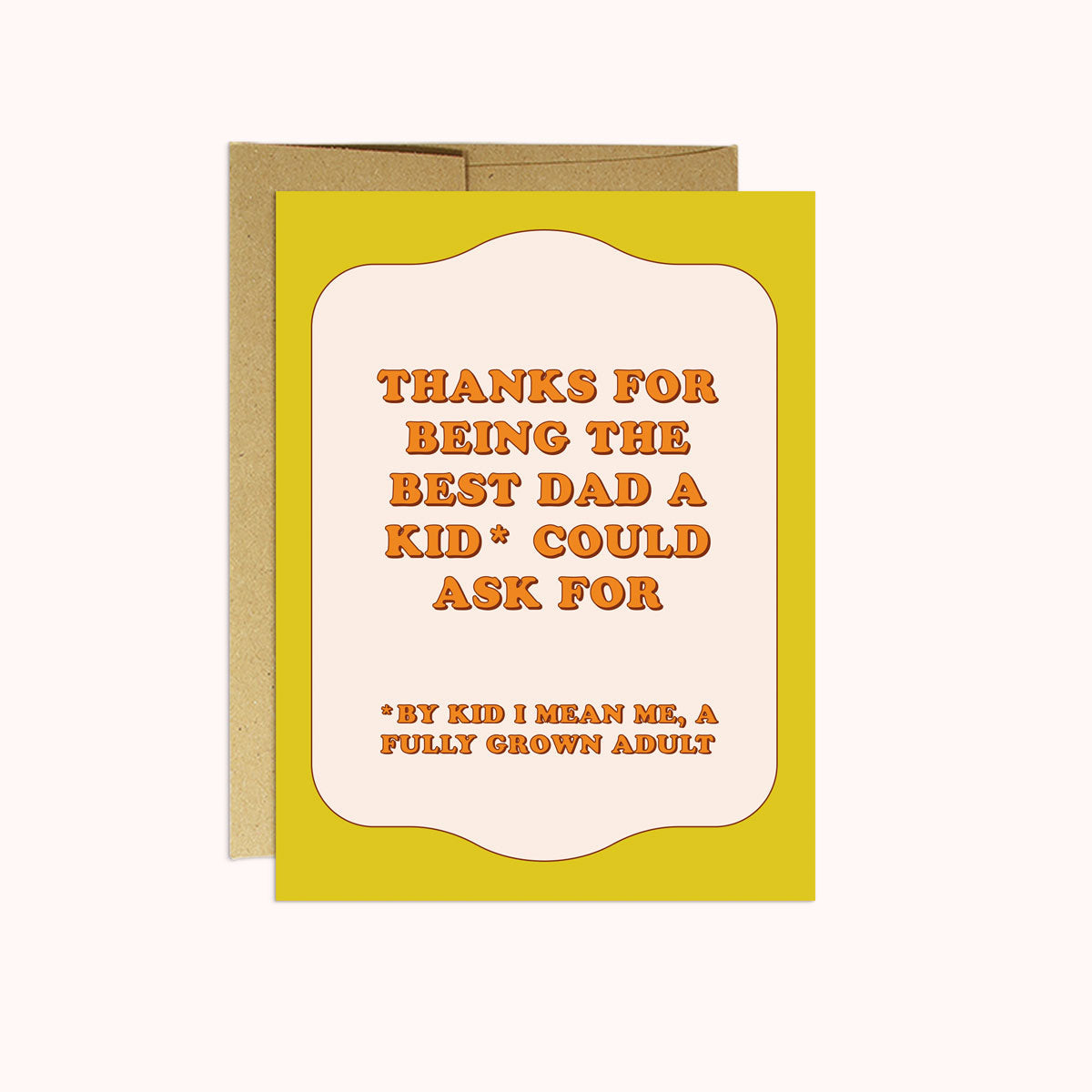 Thanks For Being the Best Dad | Father’s Day Card