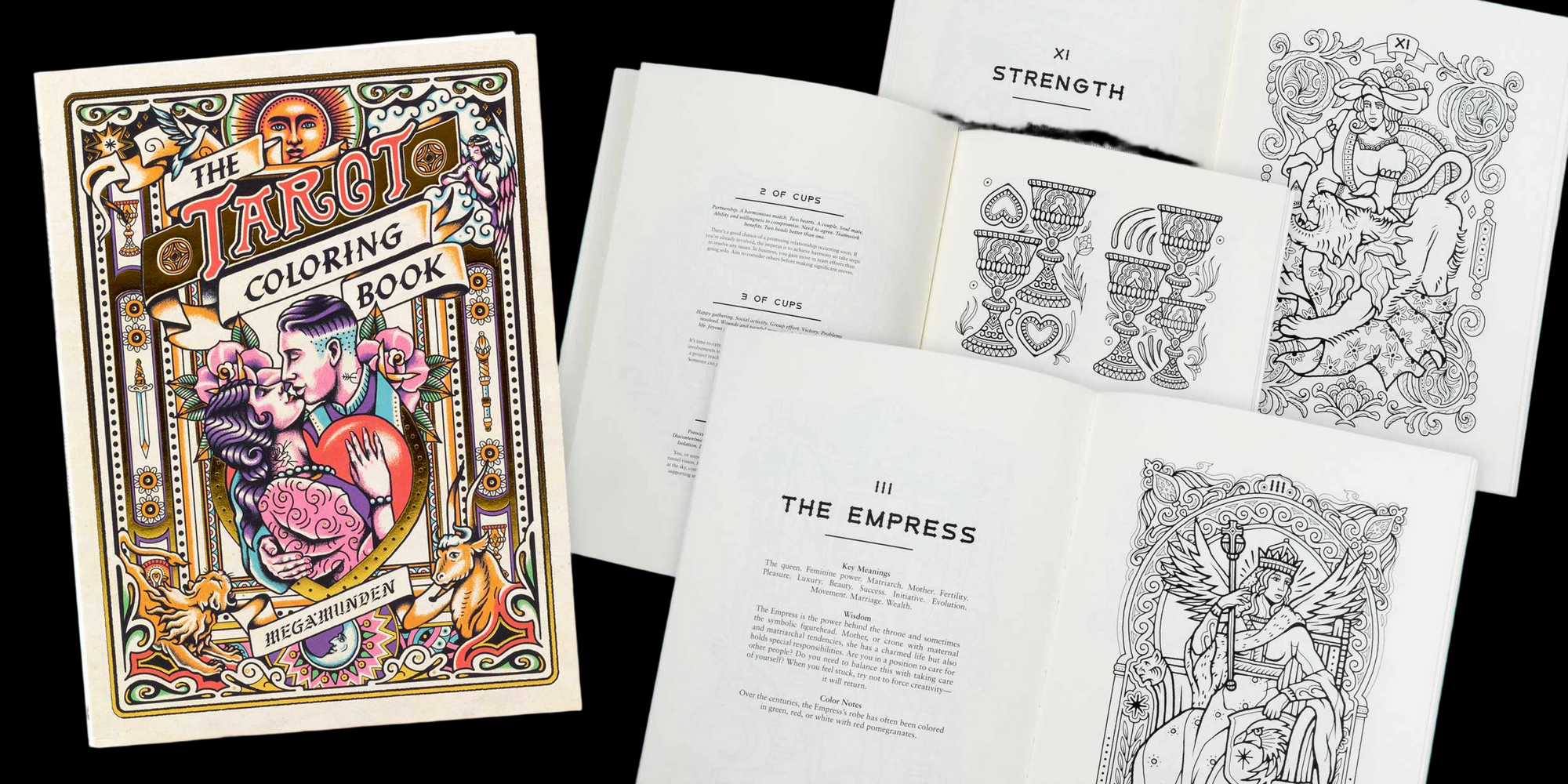 The Tarot Coloring Book - Megamunden