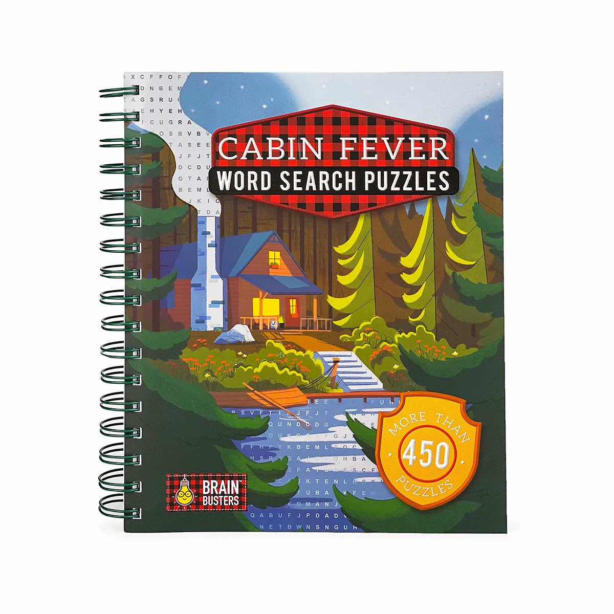 Cabin Fever Word Search Puzzles