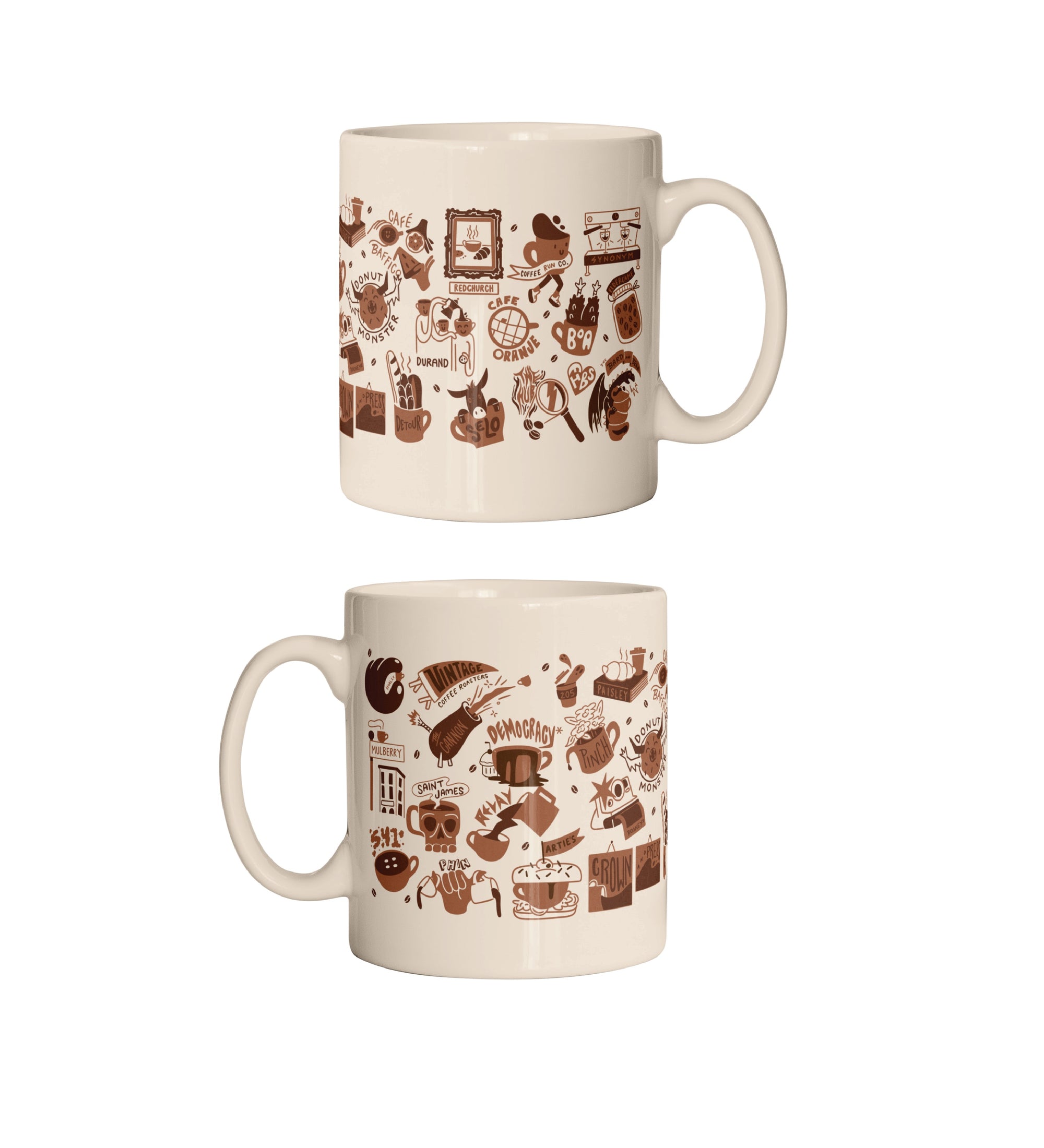 Cafés of Hamilton Mug