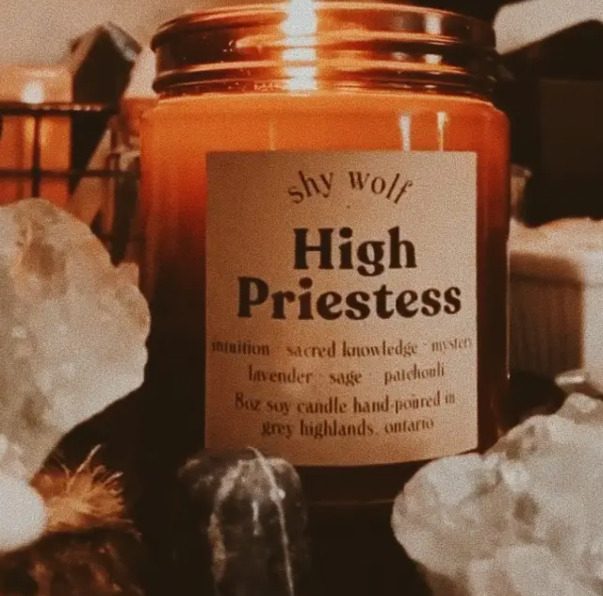 High Priestess Soy Candle