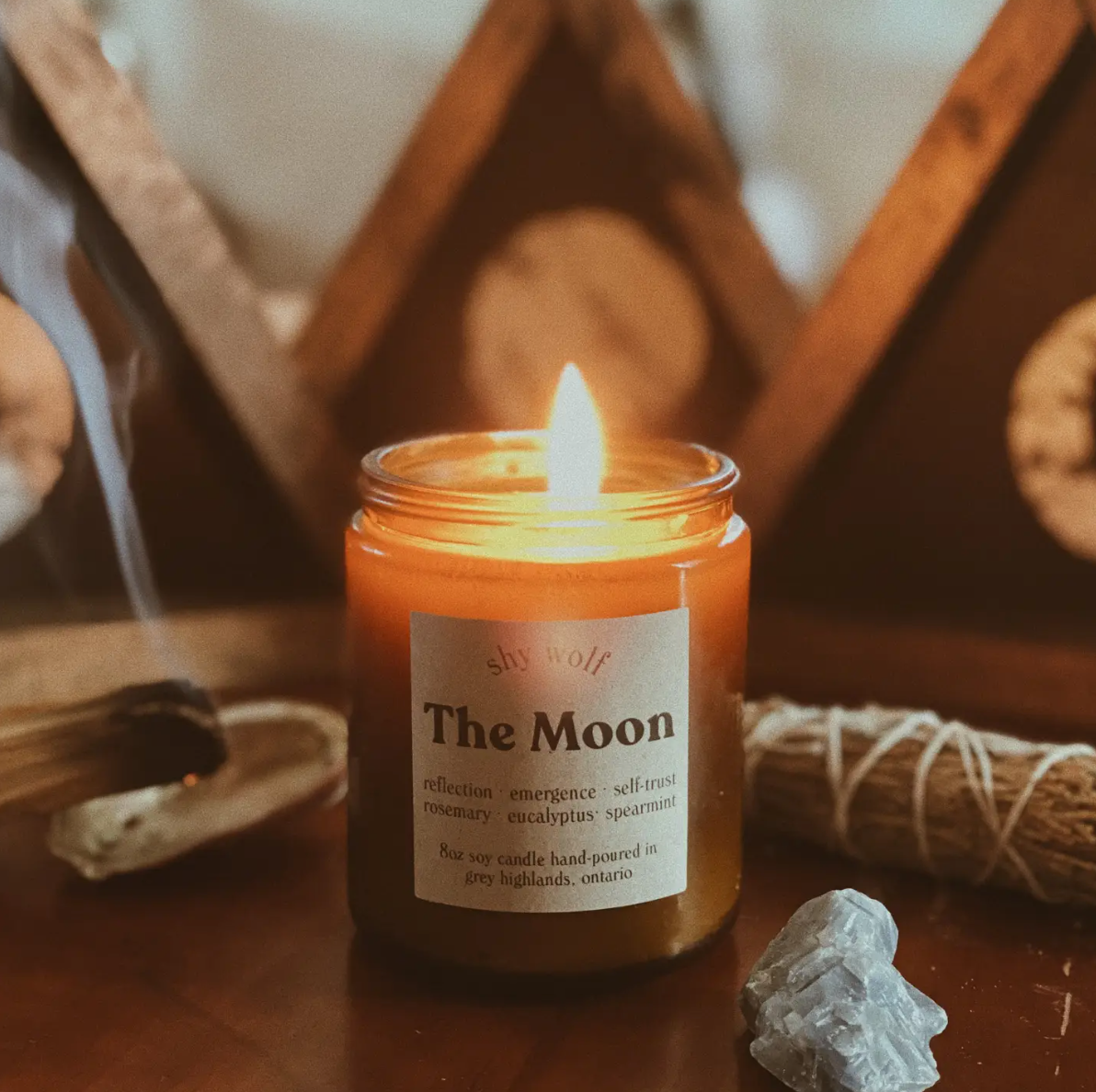 The Moon Soy Candle