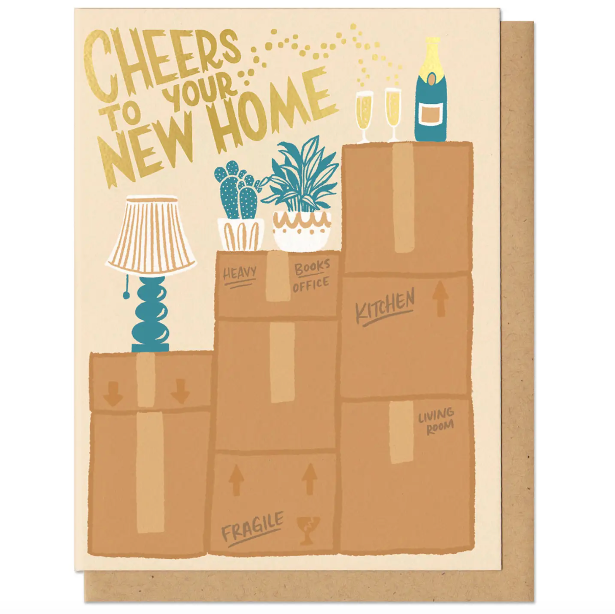 Cheers To Your New Home - Boxes