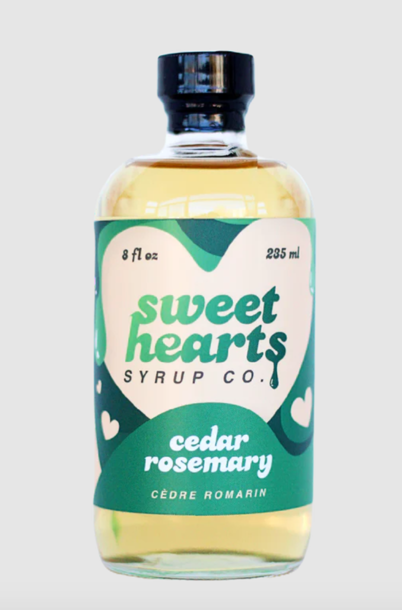 Cedar Rosemary  - Sweet Hearts Syrup Co.