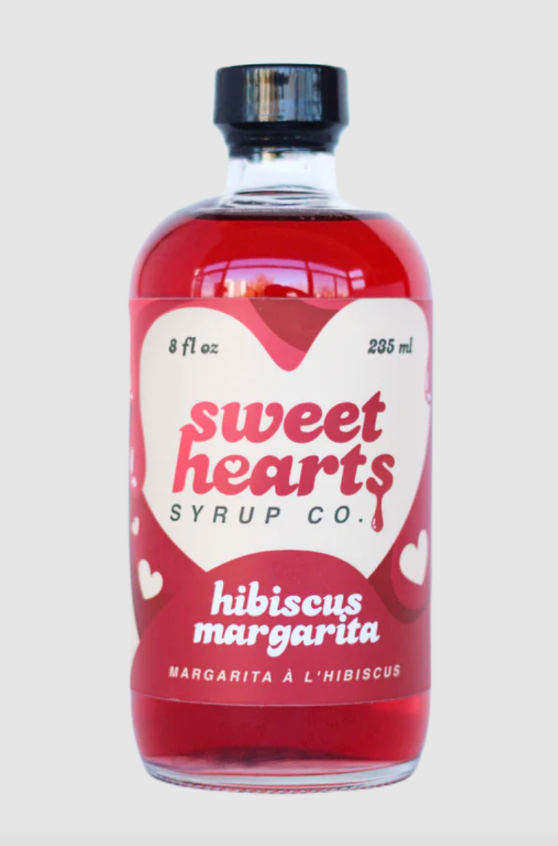 Hibiscus Margarita  - Sweet Hearts Syrup Co.