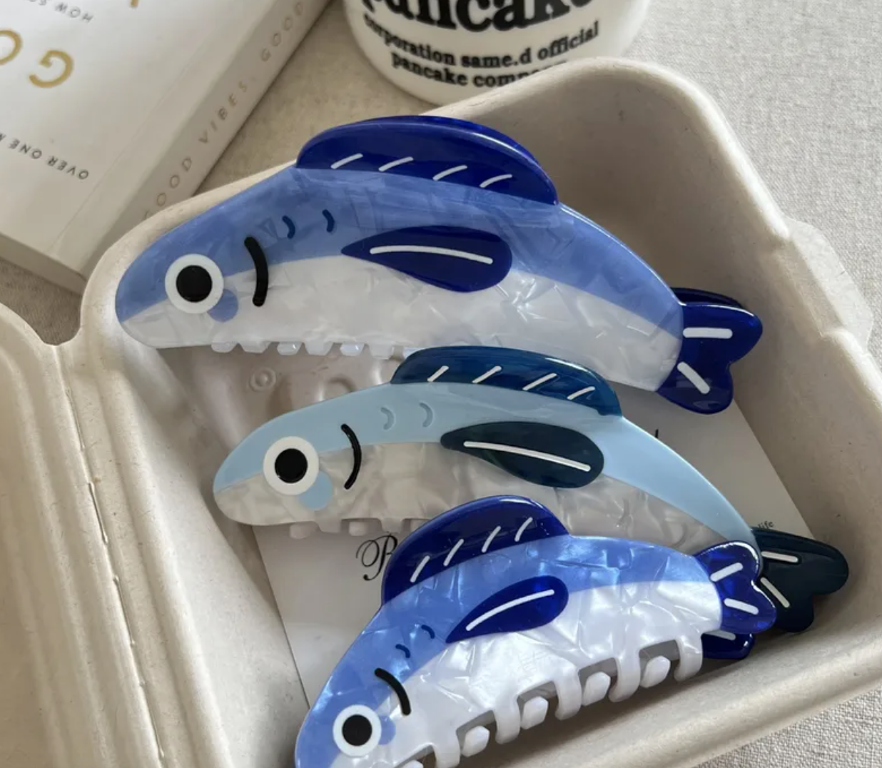 Sardine / Fish Hair Clip