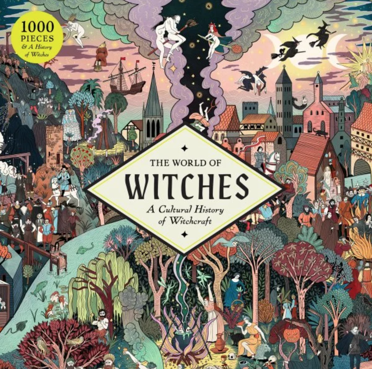 The World of Witches: A Cultural History of Witchcraft in a 1000-Piece Jigsaw Puzzle
