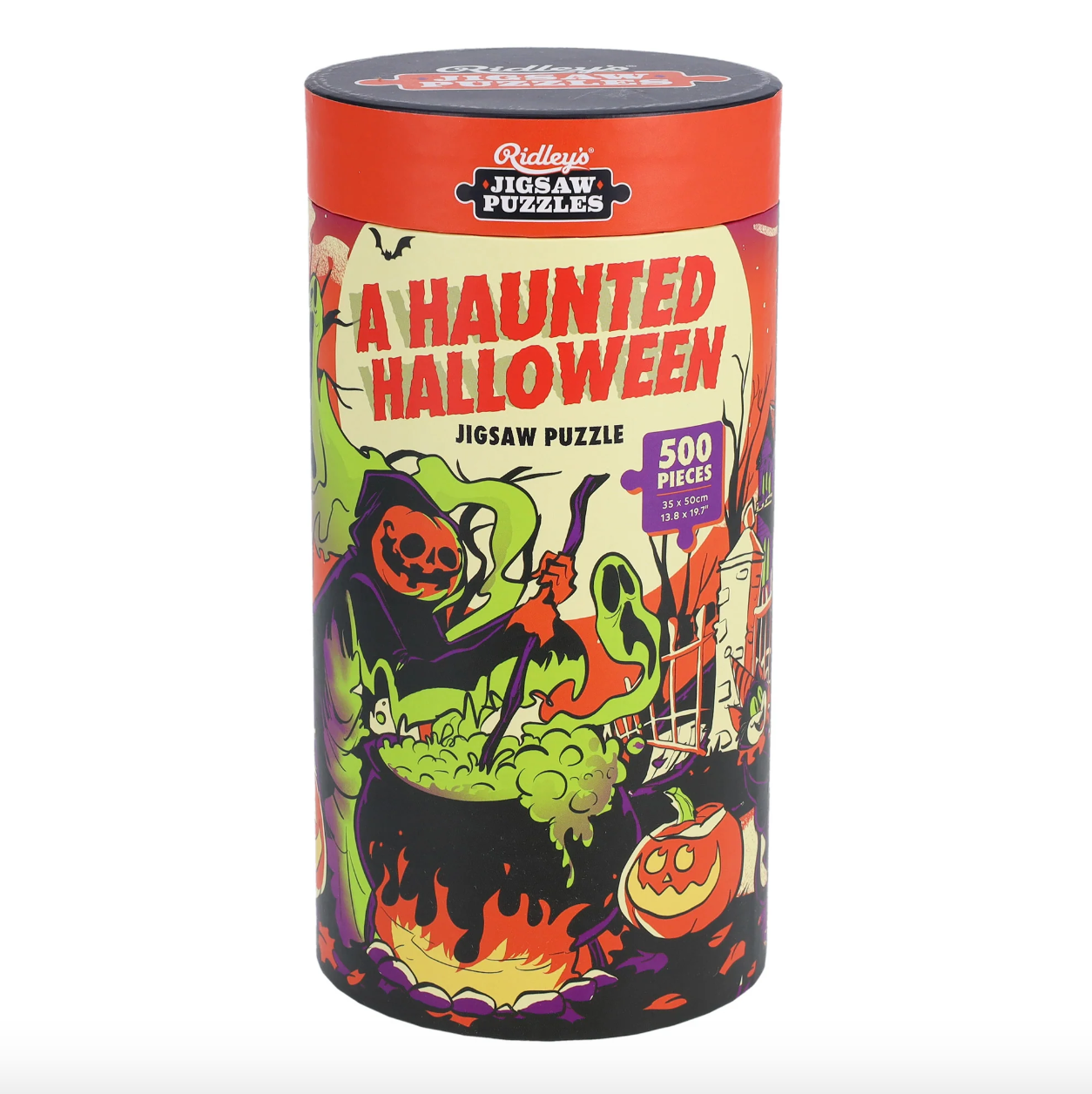 A Haunted Halloween 500-piece Jigsaw Puzzle / Ridley's