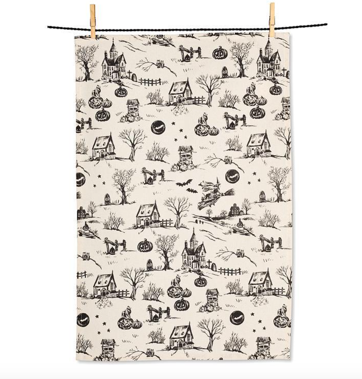Halloween Tea Towel 18x28"