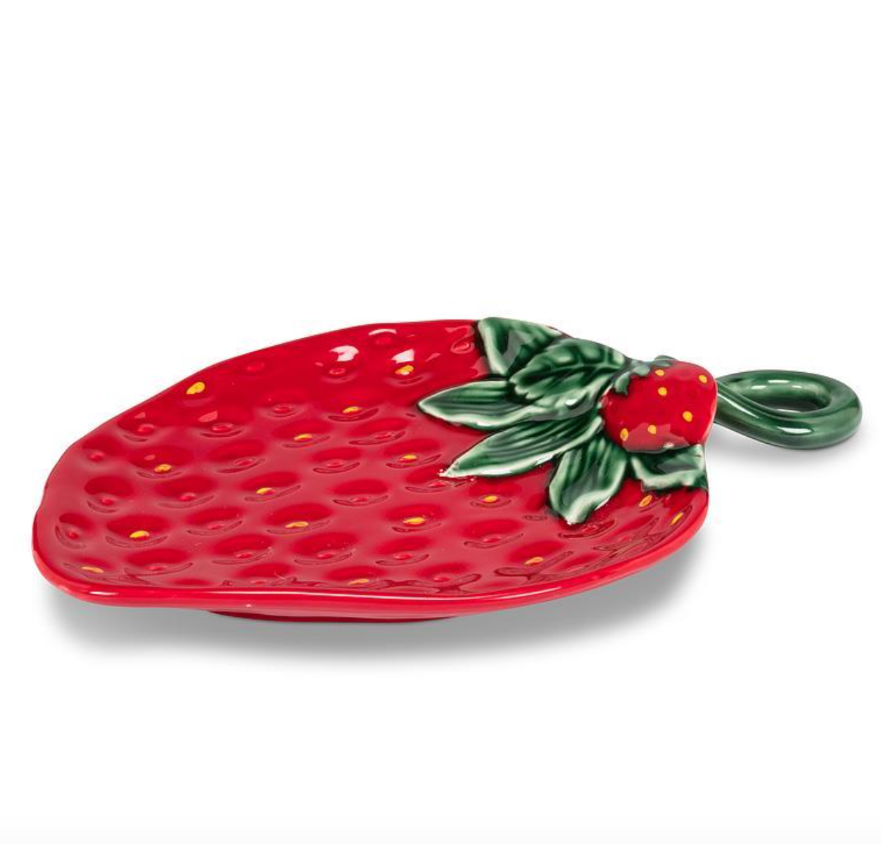 Strawberry & Leaf Small Plate / Dish