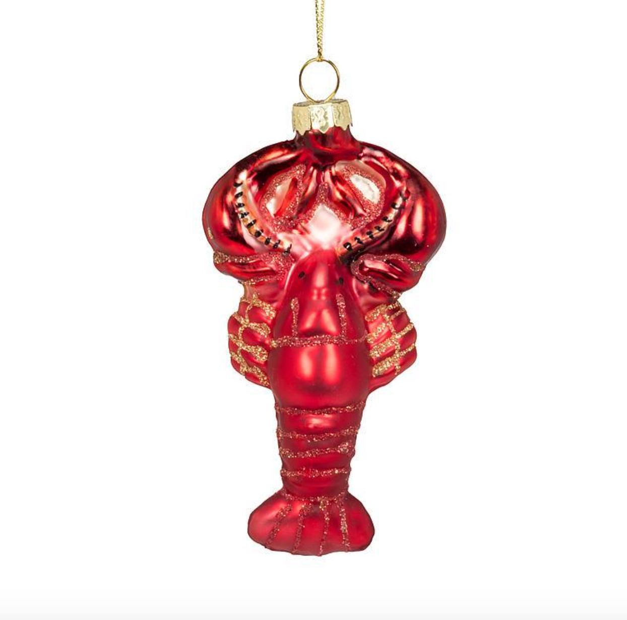 Lobster Glass Ornament