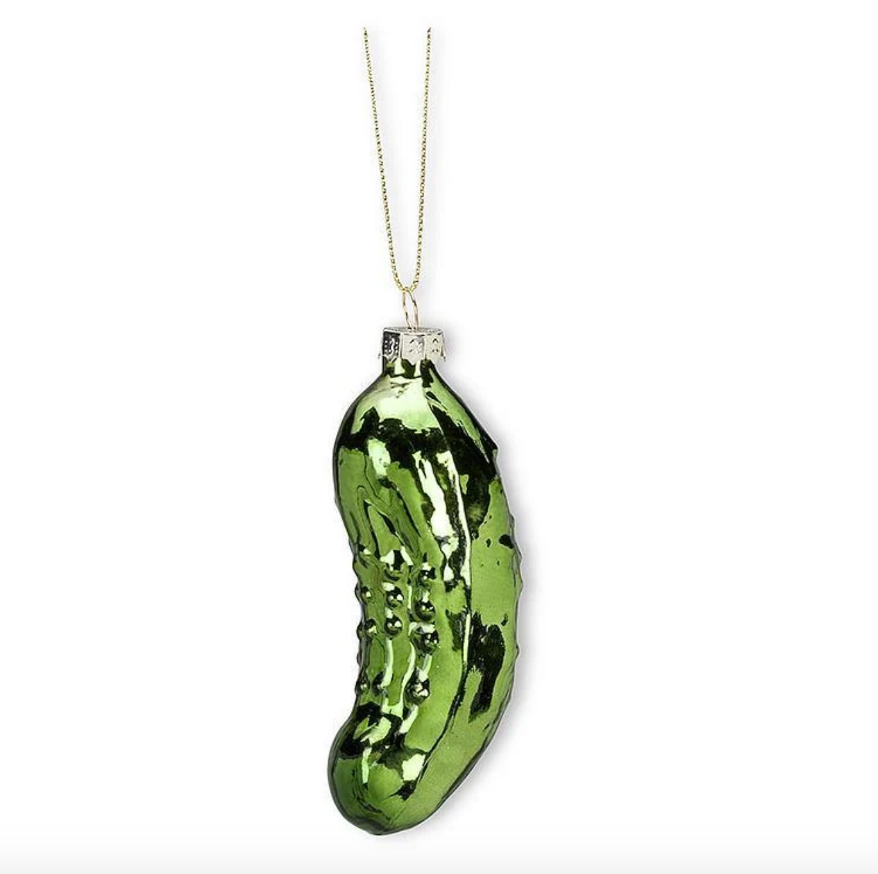 Glass Dill Pickle Ornament