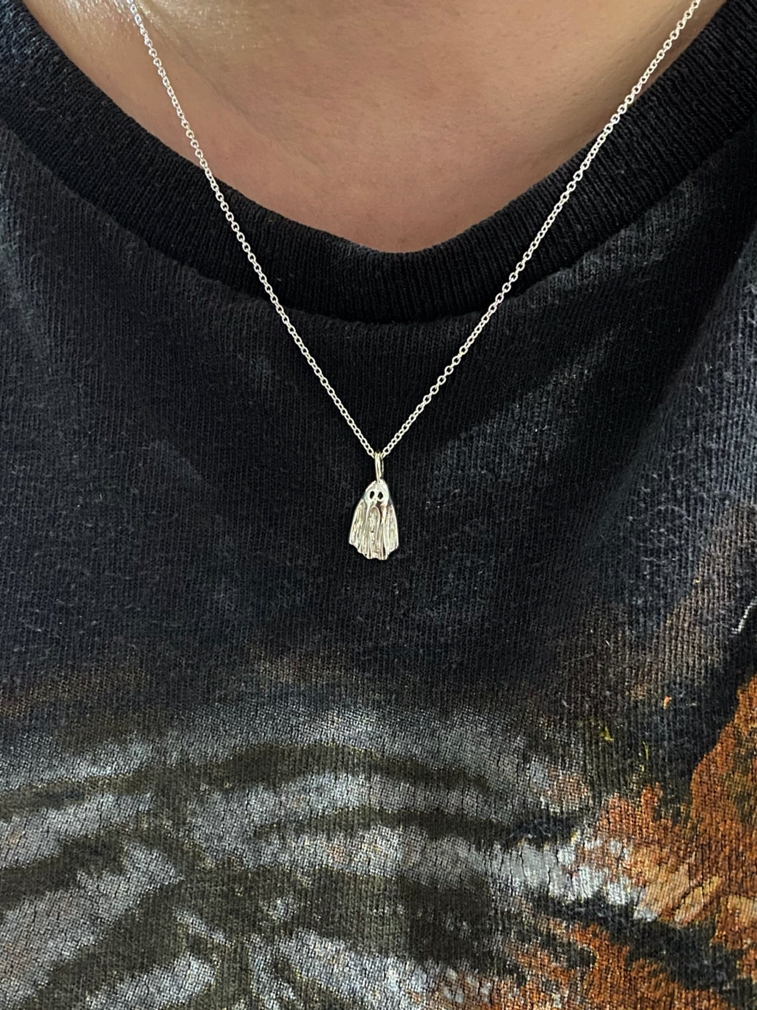 Ghost Charm Necklace