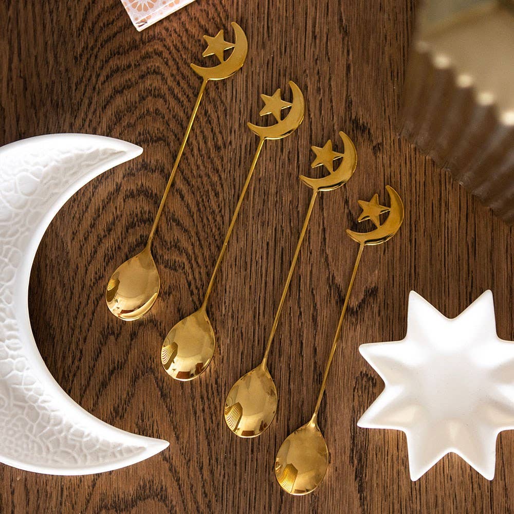 Star and Moon Teaspoon
