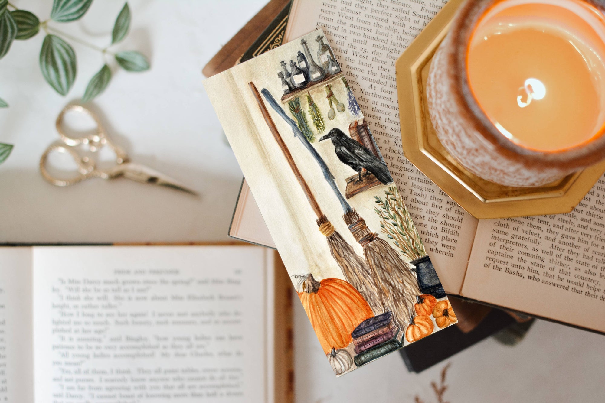 Autumn Scene Bookmark