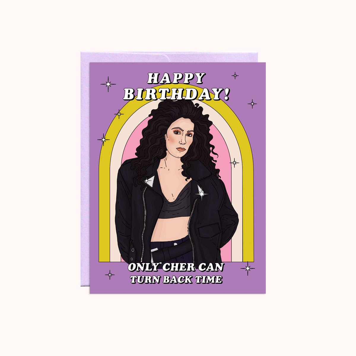 Cher Turn Back Time | Birthday Card