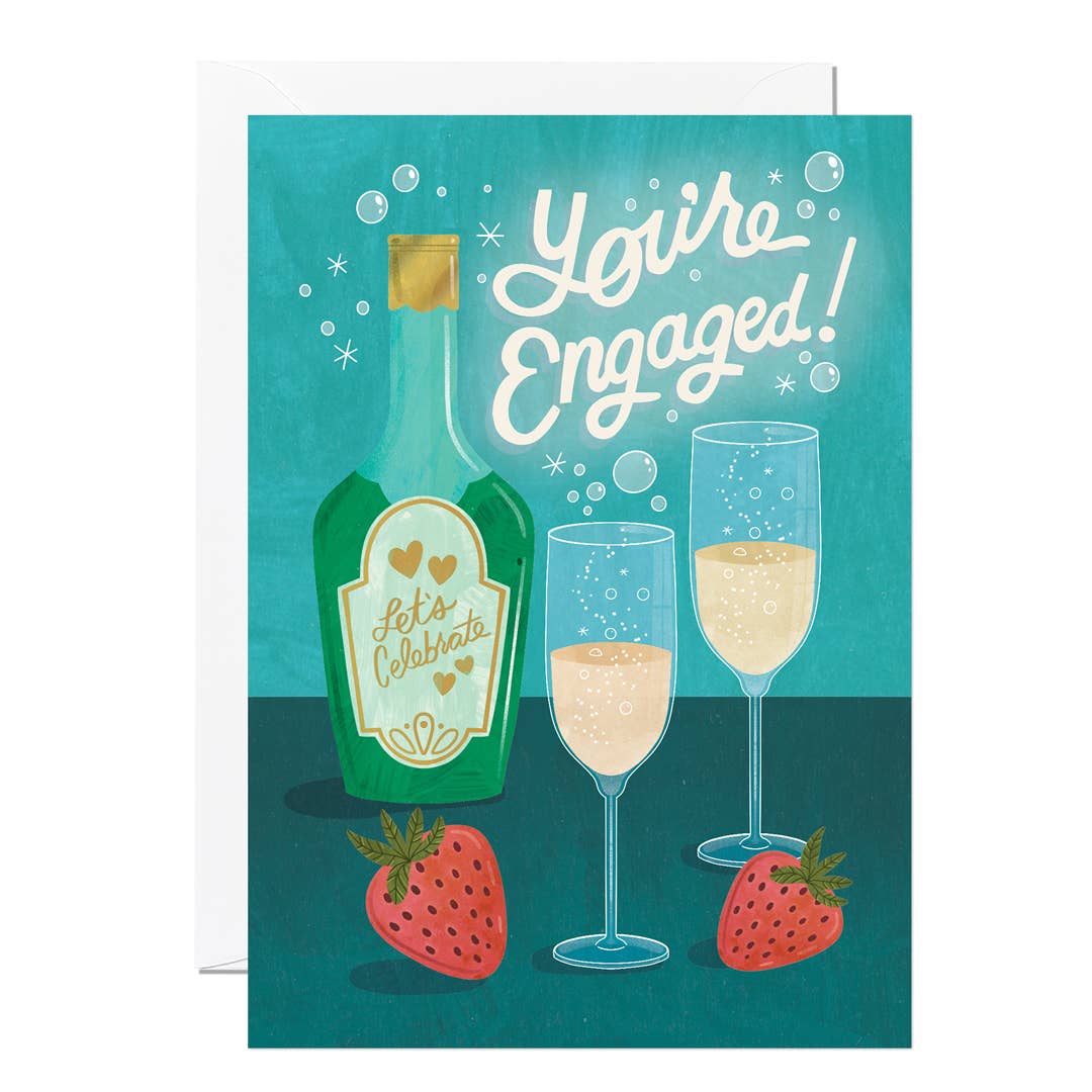 You’re Engaged Card | Greeting Card | Wedding | Congratulations