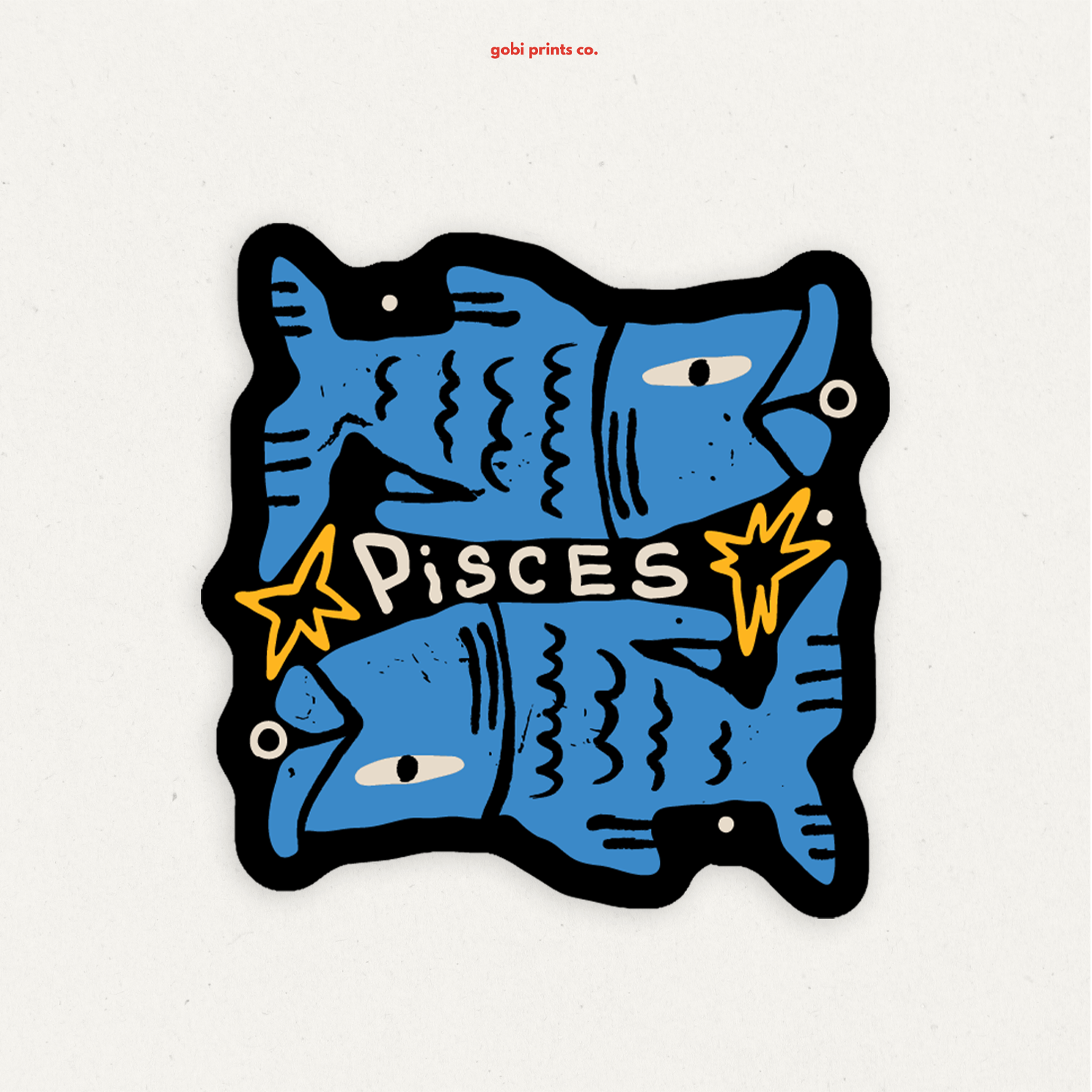 Zodiac Pisces | Vinyl Sticker