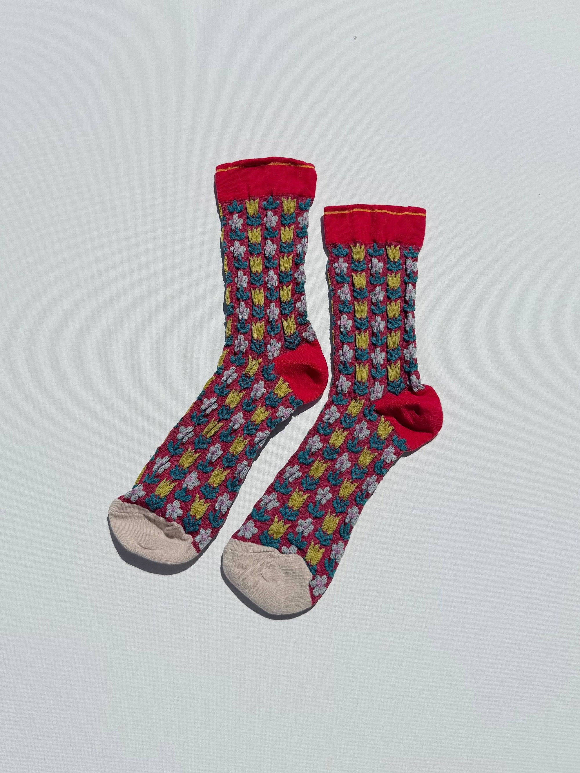 TULIPS GARDEN SOCKS