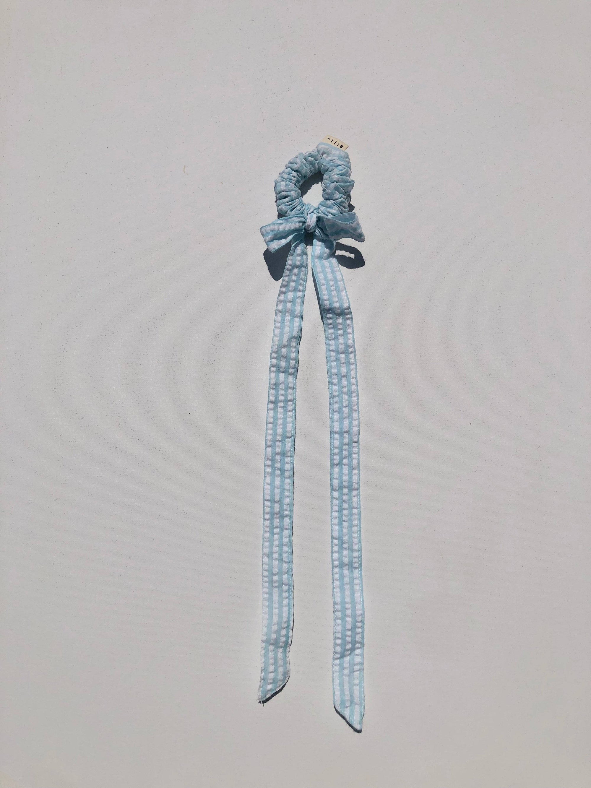 Stripe Bow Scrunchies