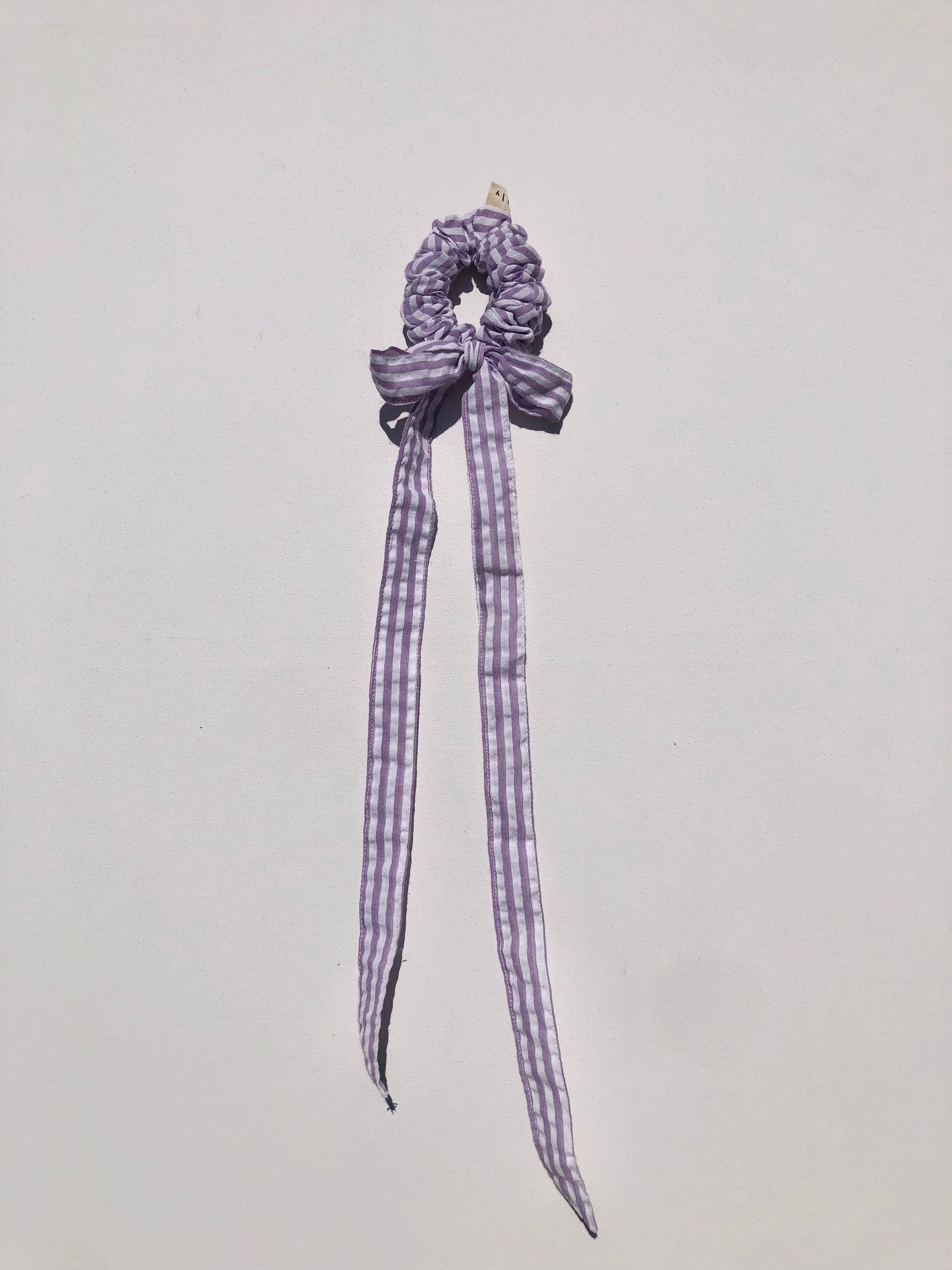 Stripe Bow Scrunchies