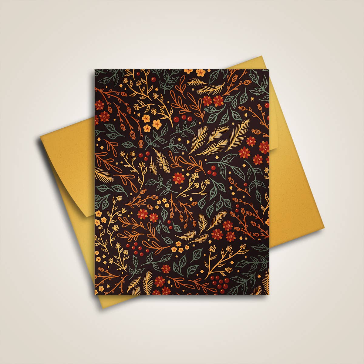 Fall / Winter 2023 - Autumn Mosaic - Greeting Card