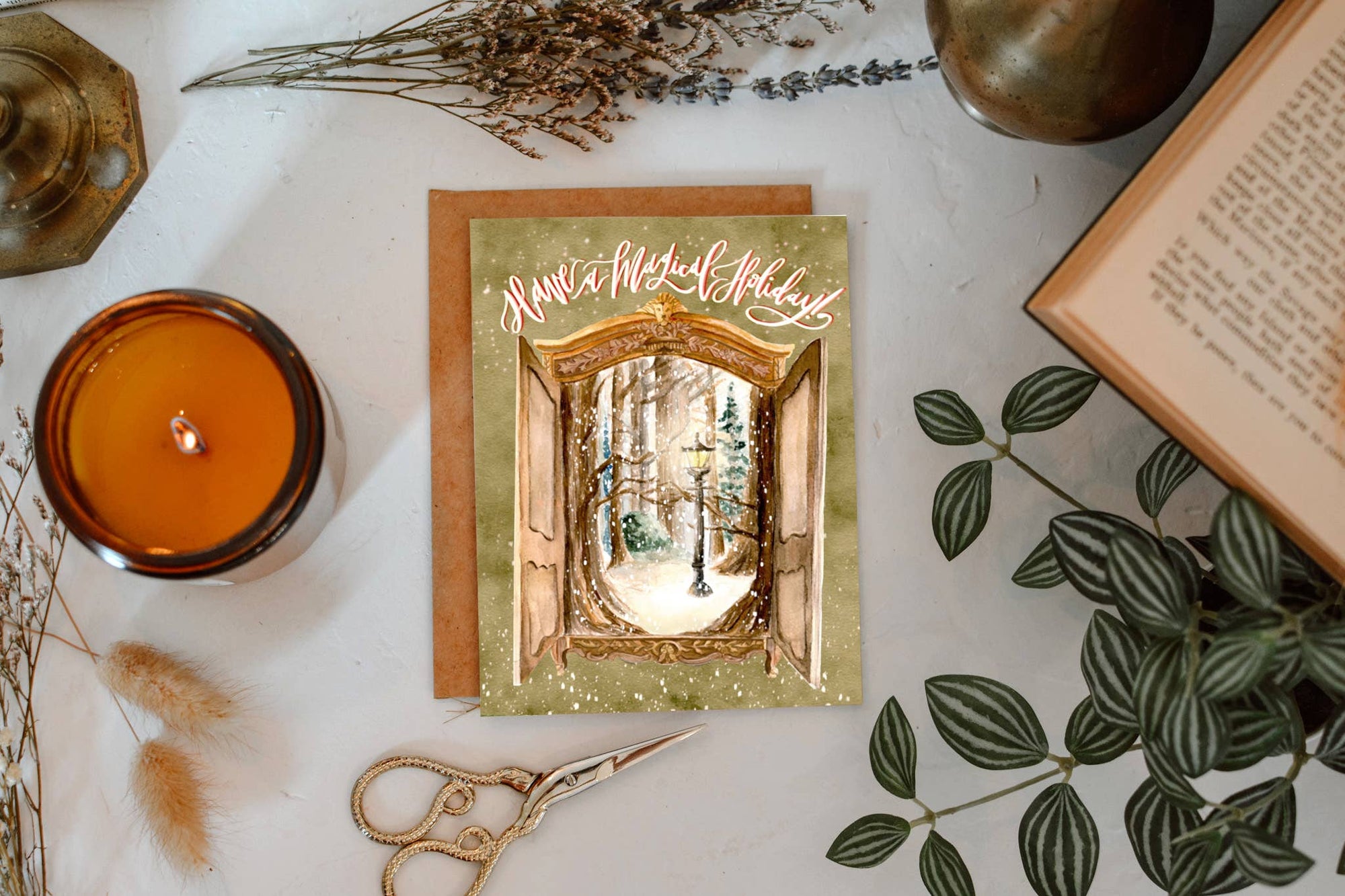 Wardrobe Christmas Card / Have a Magical Holiday