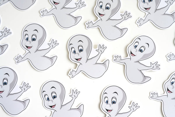 Casper Sticker Casper Friendly Ghost Pop Culture Sticker - Studio 205