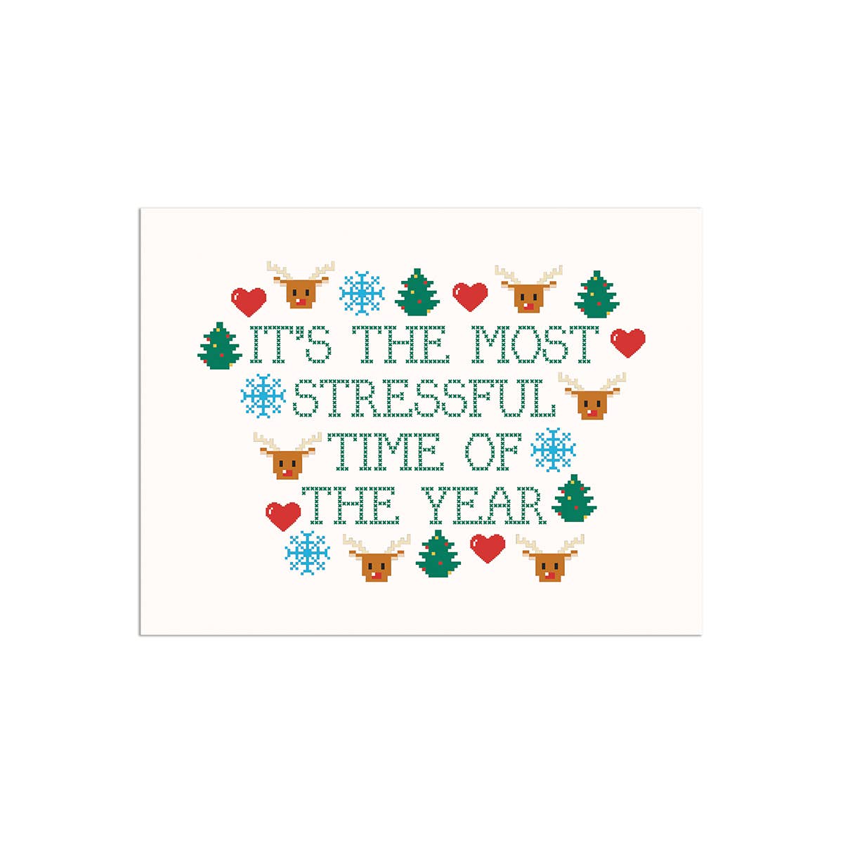 Stressful Time Of The Year | Christmas Card