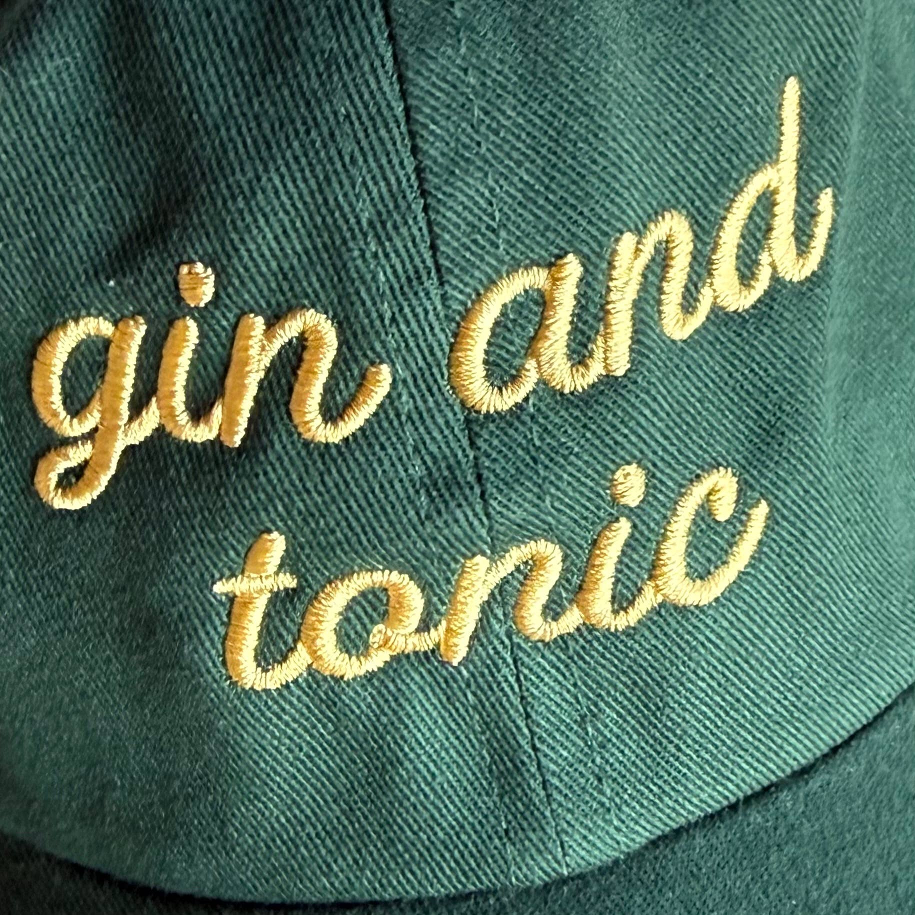 Gin and Tonic Baseball Cap Dad Hat