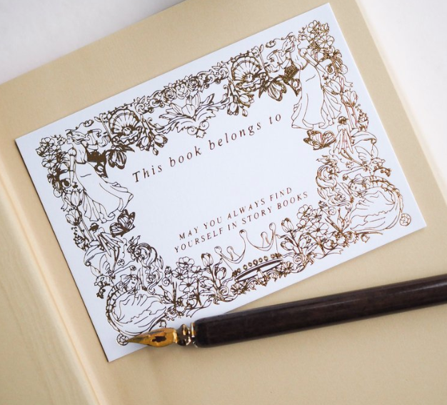 Mermaid & Fairies Bookplate
