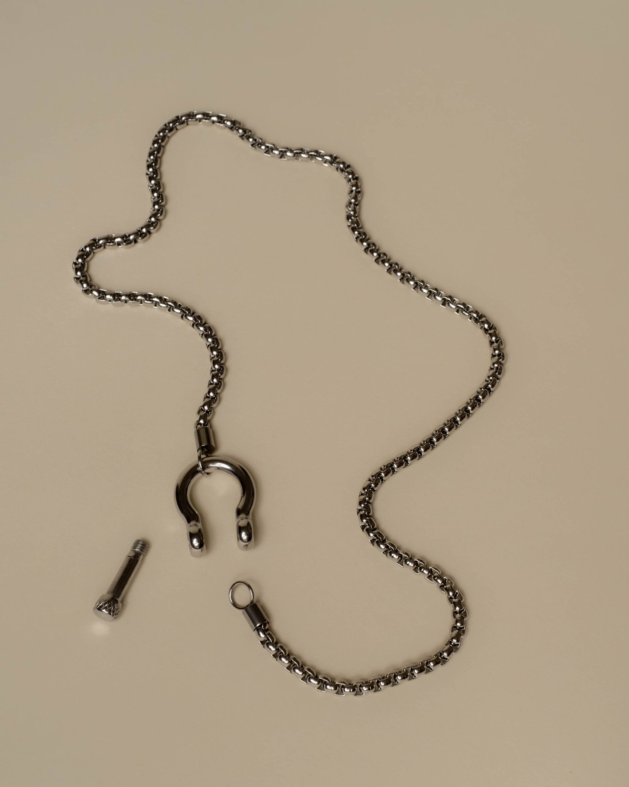 Courtney Box Chain Necklace
