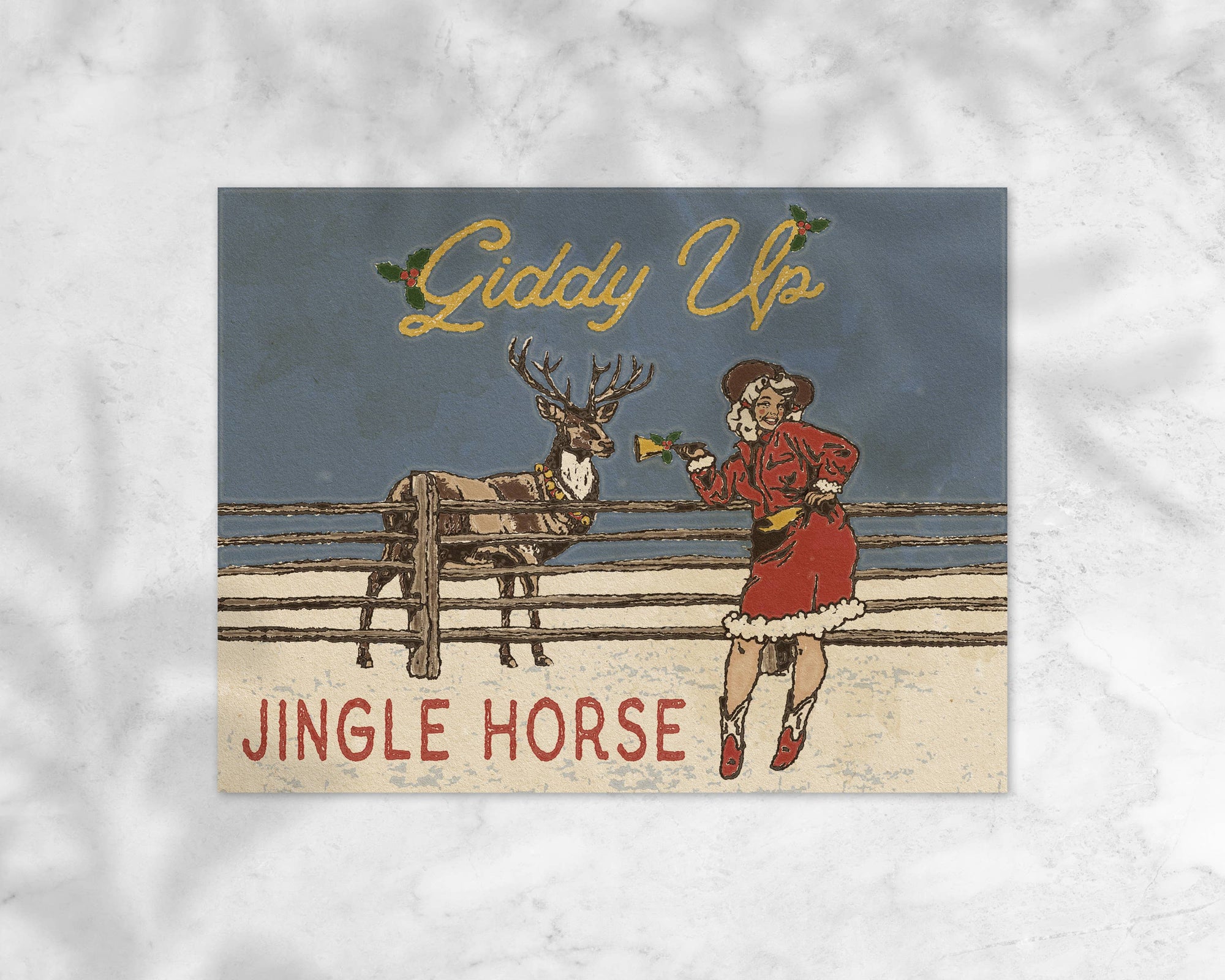 Giddy Up Jingle Horse