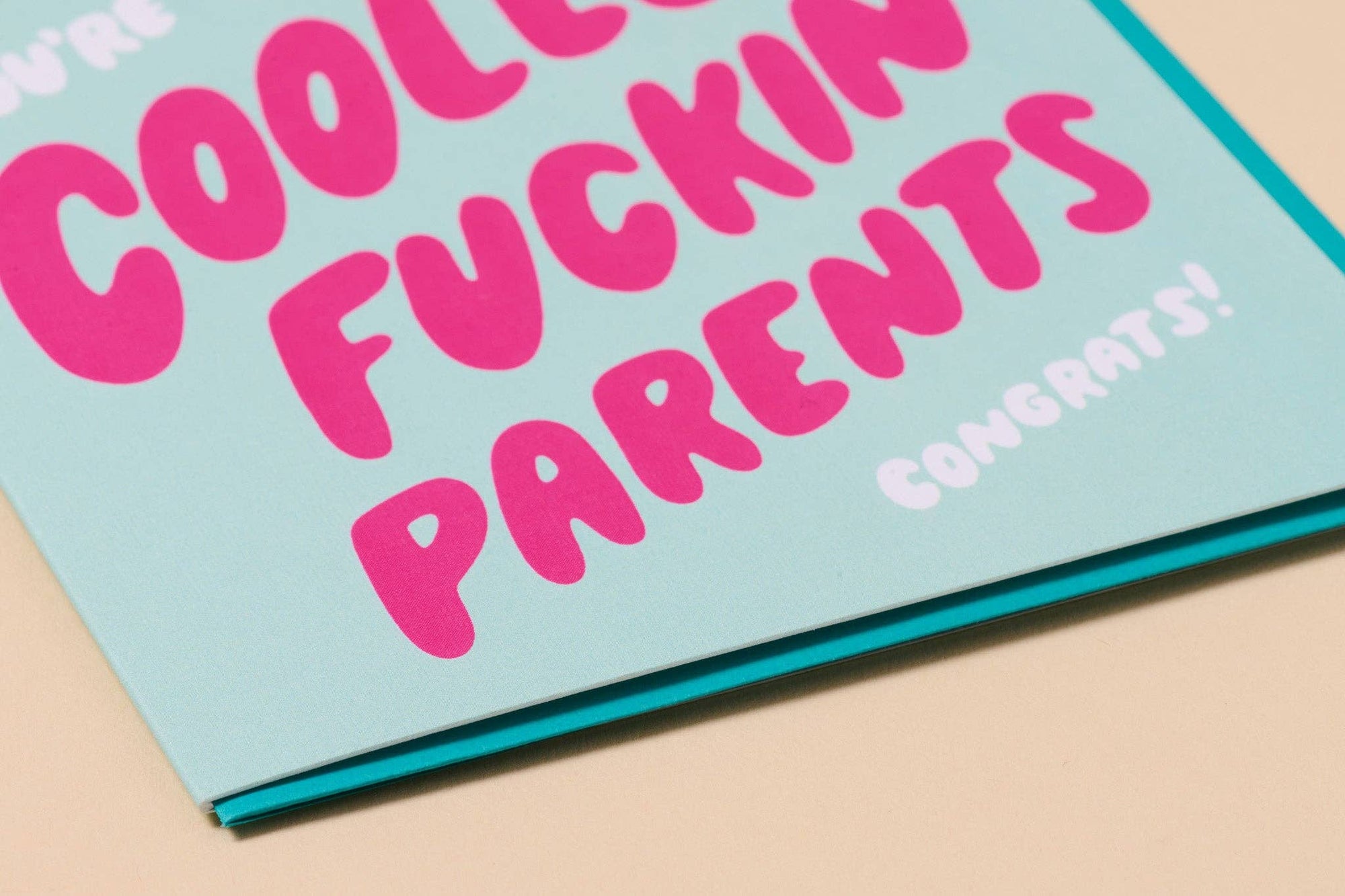 Congratulations New Baby Card – Cool Parents – Your Gal Kiwi