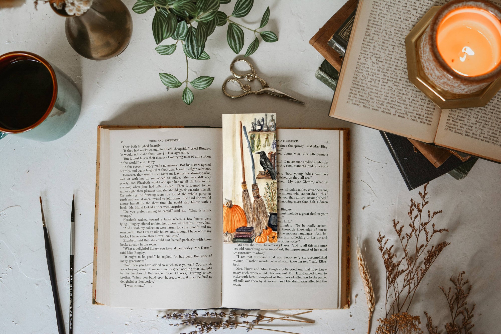 Autumn Scene Bookmark