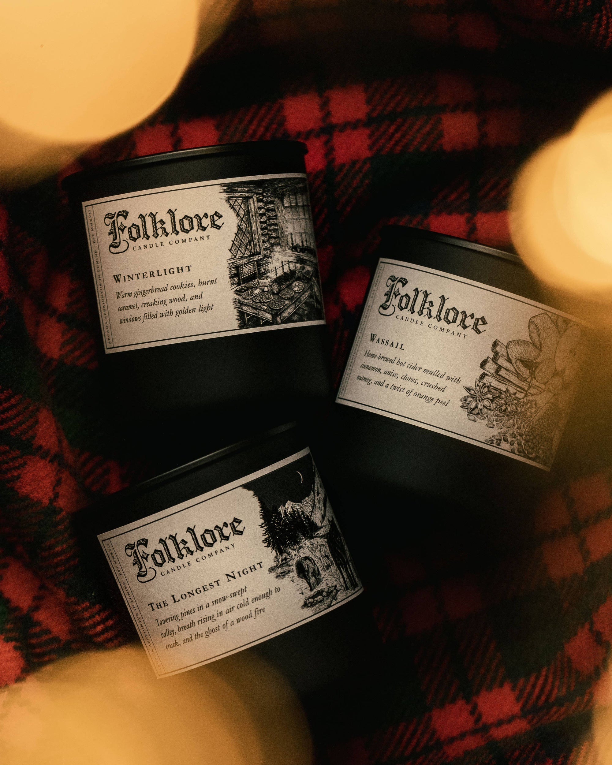 The Longest Night Soy Candle [SEASONAL] by Folklore Candle