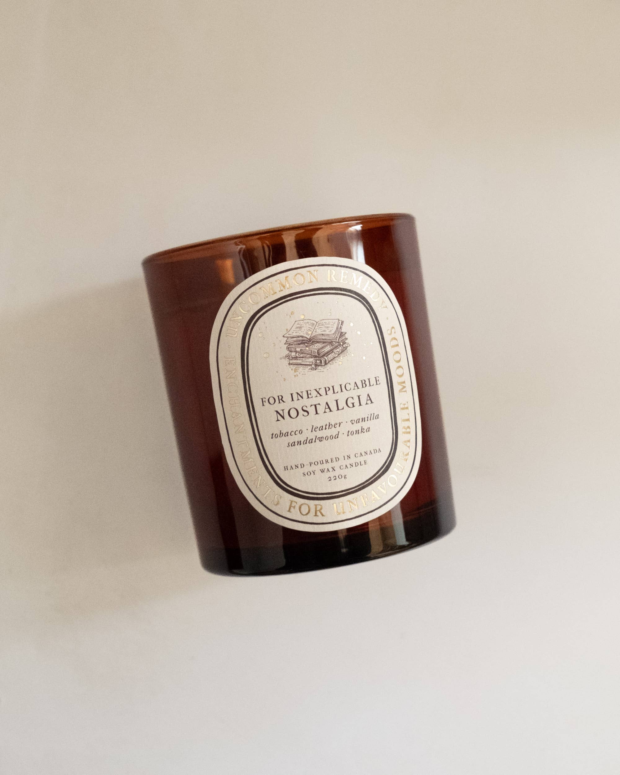 For Inexplicable Nostalgia: 220g Soy Wax Candle