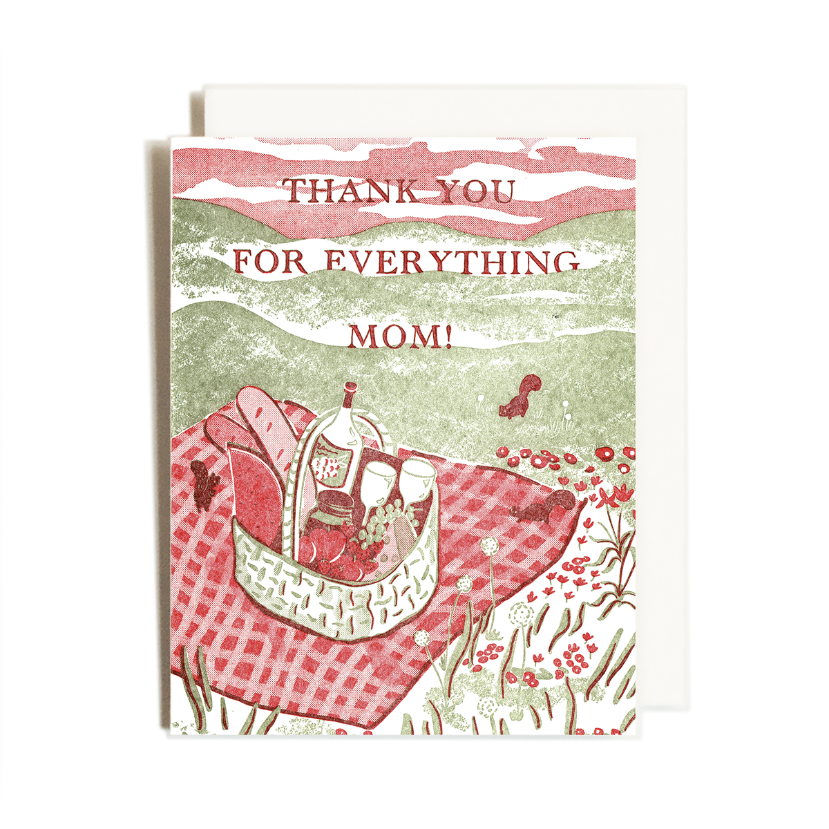 Thank You For Everything Mom Card